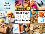 What type of blog is most popular?