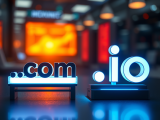Is .com or .io better?